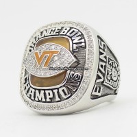 2009 Virginia Tech Hokies Orange Bowl Championship Ring/Pendant